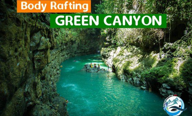 paket body rafting green canyon pangandaran